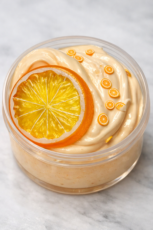 Orange Creamsicle Butter Slime