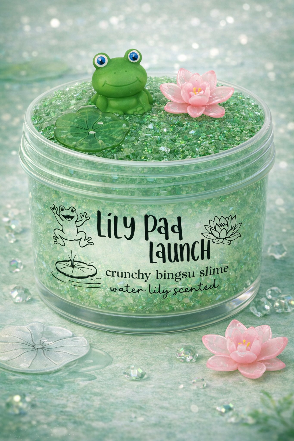 Lily Pad Launch Bingsu Slime